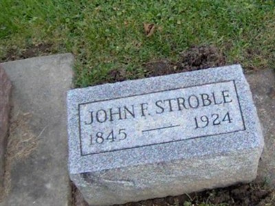 John F. Stroble on Sysoon