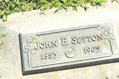 John F. Sutton on Sysoon
