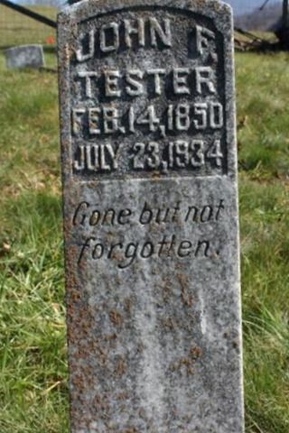 John F. Tester on Sysoon