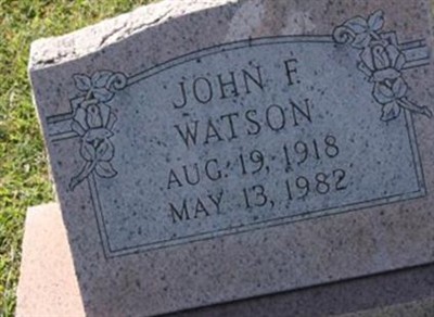 John F. Watson on Sysoon