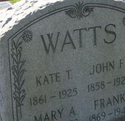 John F Watts on Sysoon