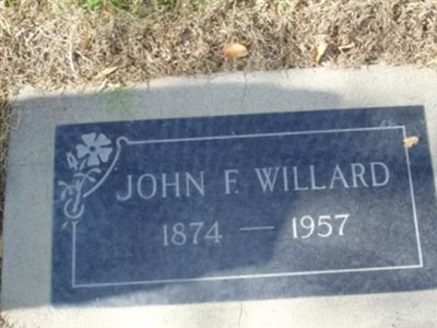 John F Willard on Sysoon