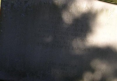 John Fielding Barbour on Sysoon