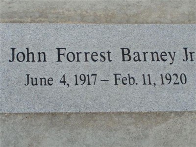 John Forrest Barney, Jr on Sysoon