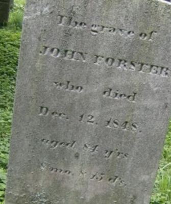 John Forster on Sysoon