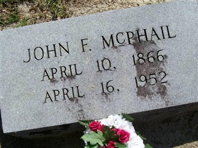 John Frank McPhail on Sysoon