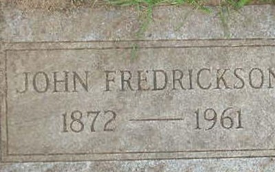 John Fredrickson on Sysoon