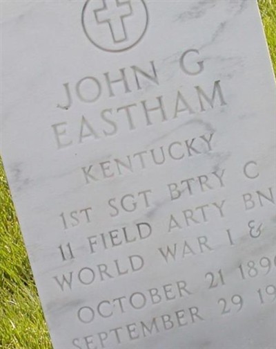 John G Eastham on Sysoon