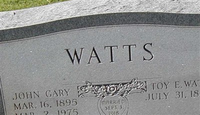 John Gary Watts on Sysoon
