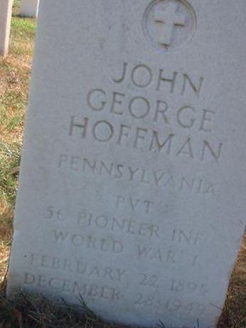 John George Hoffman on Sysoon
