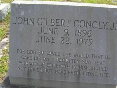 John Gilbert Conoly, Jr on Sysoon