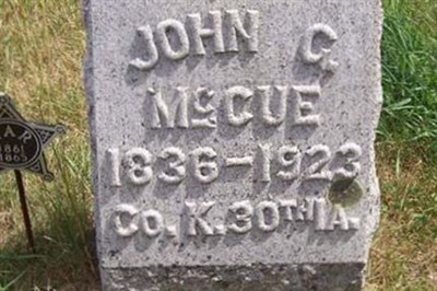 John Given McCue on Sysoon