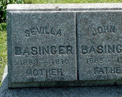 John H. Basinger on Sysoon