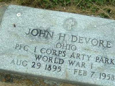 John H. DeVore on Sysoon