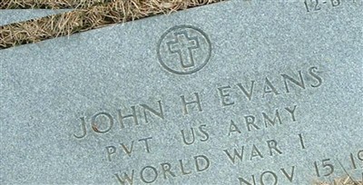 John H Evans on Sysoon