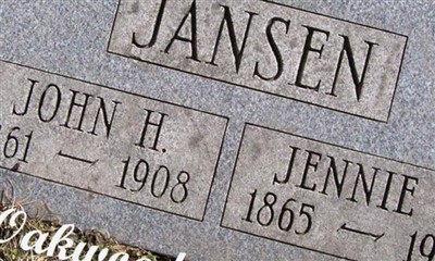 John H. Jansen on Sysoon