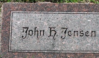 John H. Jensen on Sysoon