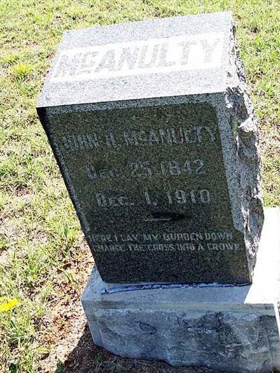 John H McAnulty on Sysoon