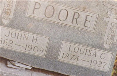 John H Poore on Sysoon