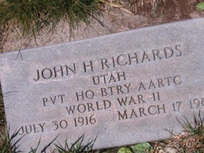 John H. Richards on Sysoon