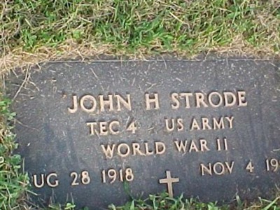 John H Strode on Sysoon