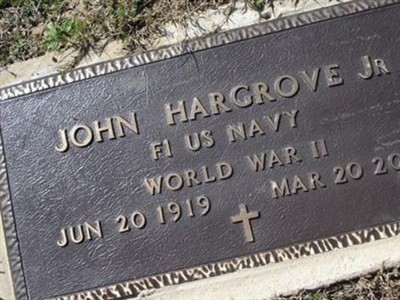 John Hargrove, Jr on Sysoon