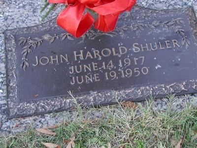 John Harold Shuler on Sysoon