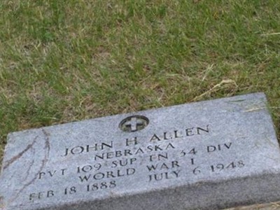 John Henry Allen on Sysoon