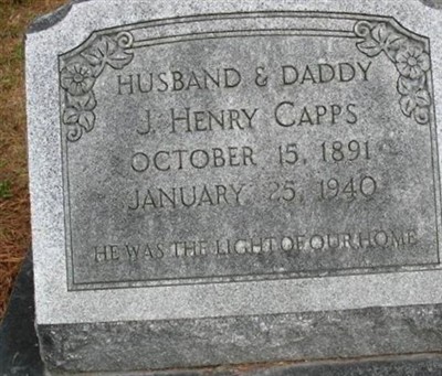 John Henry Capps on Sysoon