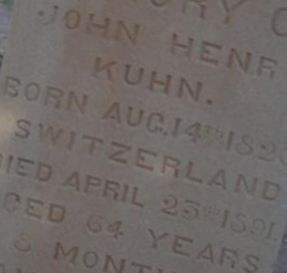 John Henry Kuhn on Sysoon