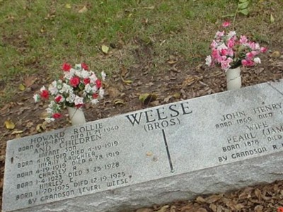 John Henry Weese on Sysoon