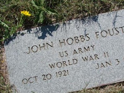John Hobbs Foust on Sysoon