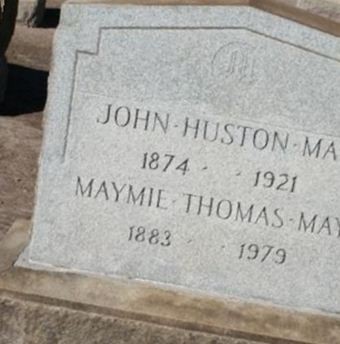 John Huston May on Sysoon