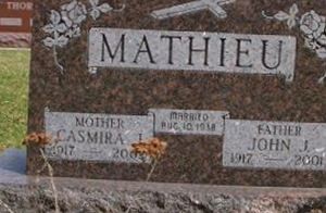 John J. Mathieu on Sysoon