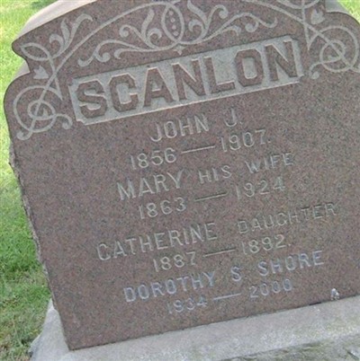 John J Scanlon on Sysoon
