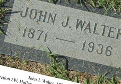 John J Walter on Sysoon