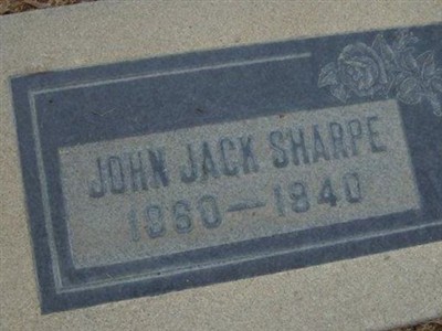 John Jack Sharpe on Sysoon
