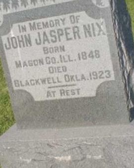 John Jasper Nix on Sysoon