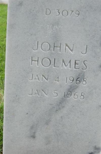 John Joseph Holmes on Sysoon