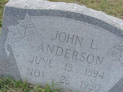 John L Anderson on Sysoon