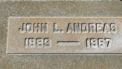 John L Andreas on Sysoon