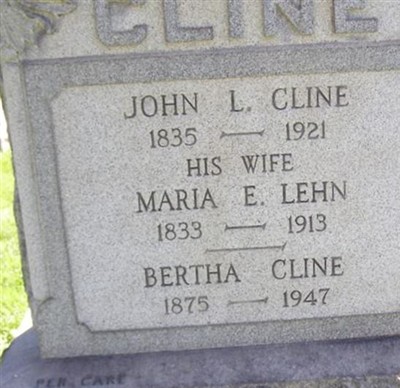 John L Cline on Sysoon