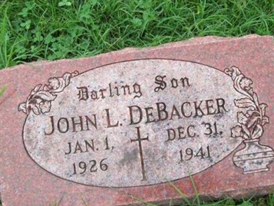 John L. DeBacker on Sysoon