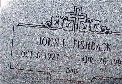 John L Fishback on Sysoon