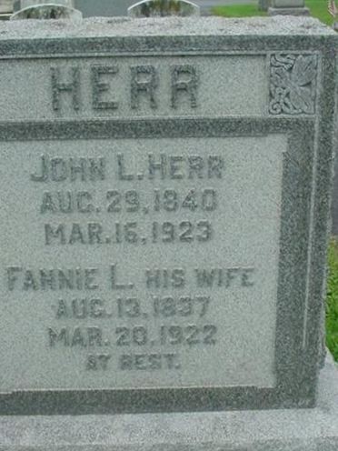 John L Herr on Sysoon