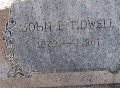 John L Tidwell on Sysoon