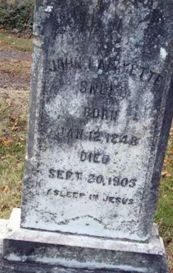John Lafayette Sneed on Sysoon