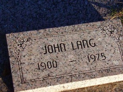 John Lang on Sysoon