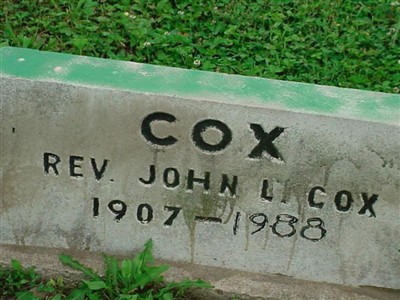 John Lewis Cox on Sysoon
