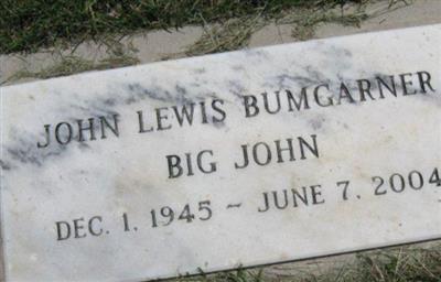 John Lewis "Big John" Bumgarner on Sysoon